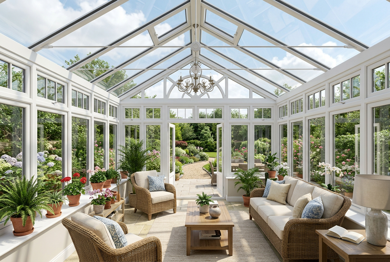 These conservatory types Bespoke Conservatories