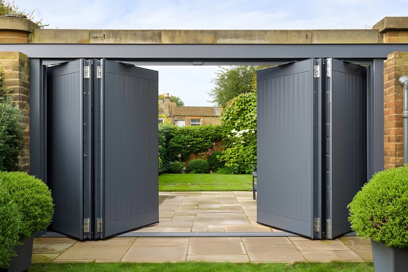Stevenage : Origin 6 Panel Grey Bifold Doors