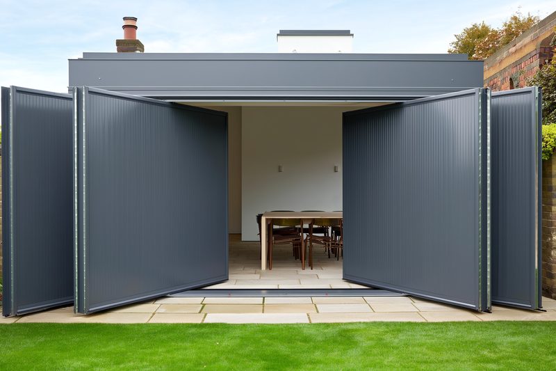 Stevenage : Origin 6 Panel Grey Bifold Doors