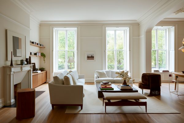 Casement window with chrome handle