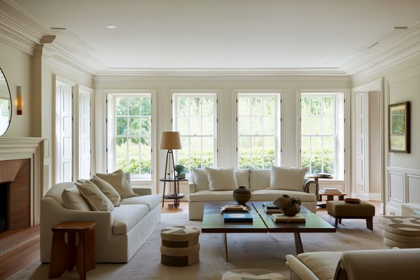 Modern home with casement windows