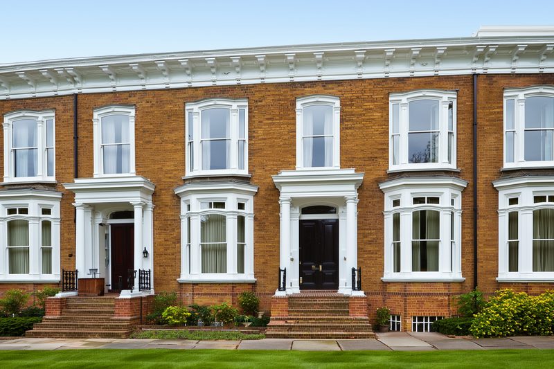 Fulham : Sliding sash windows fitted today
